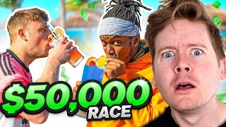 SIDEMEN $50,000 A-Z DRINKING CHALLENGE REACTION (GONE WRONG)