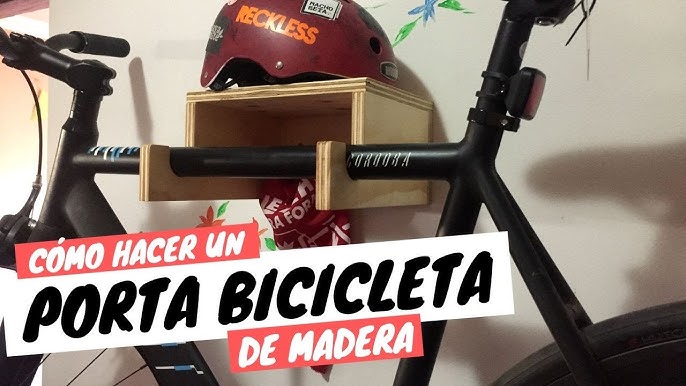 SOPORTE para BICICLETAS 🚴‍♂️3 tipos🚴‍♀️ ¡PASO a PASO para que lo instales  en casa! 🏠🛠️ Bricomania 