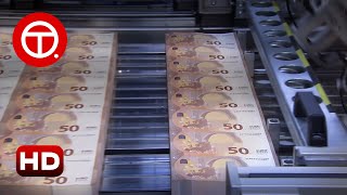 How 50 Euro Money Are Made in Factory | How It's Made ▶02