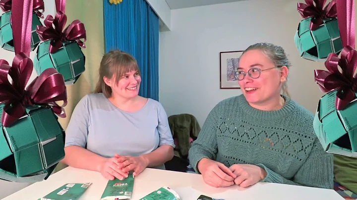 Learning how to make Christmas ornaments