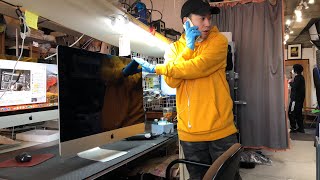 iMac 2014 Ratina27 5K SSD1TB 32GBカスタム増設修理