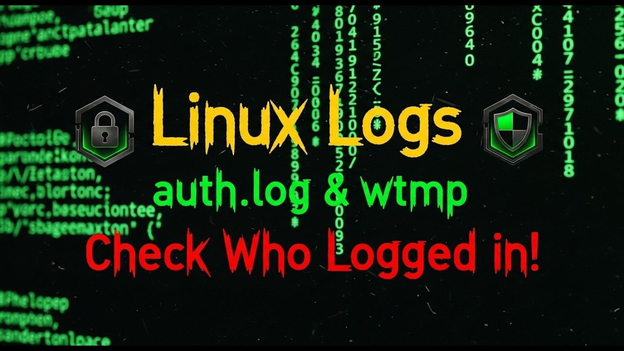 The Shocking Truth About wtmp and auth Log Security - YouTube
