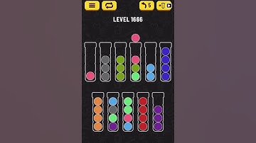 【Ball Sort Puzzle】Level.1666
