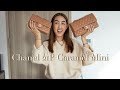 Chanel 21p Brown MINI Review | Shopping Vlog & Comparison