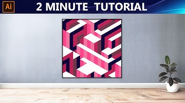 How to Create a Geometric Pattern Design | Illustrator cc Tutorial 2020 Free for Beginners