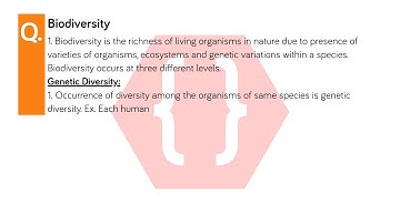 Biodiversity | Environmental Management | Science and Technology Part II | 10th | SSC