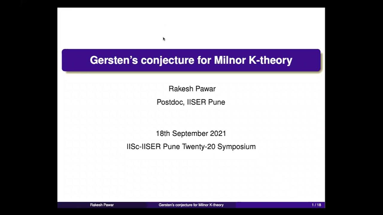 33 Rakesh Pawar A remark on relative Gersten’s complex for Milnor K