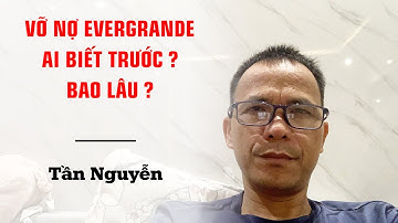 TẦN NGUYỄN - VỠ NỢ EVERGRANDE - AI BIẾT TRƯỚC? BAO LÂU?