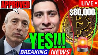 ETF APPROVAL LIVE BREAKING NEWS🔴SHIBA INU, PEPE COIN PUMP