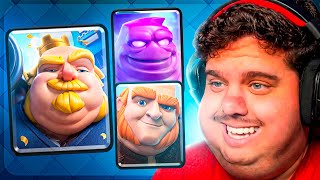 Joguei com o deck mais “gordinho” no CLASH ROYALE