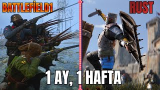 Battlefield1 Etkinlikleri VS Rust Etkinlikleri