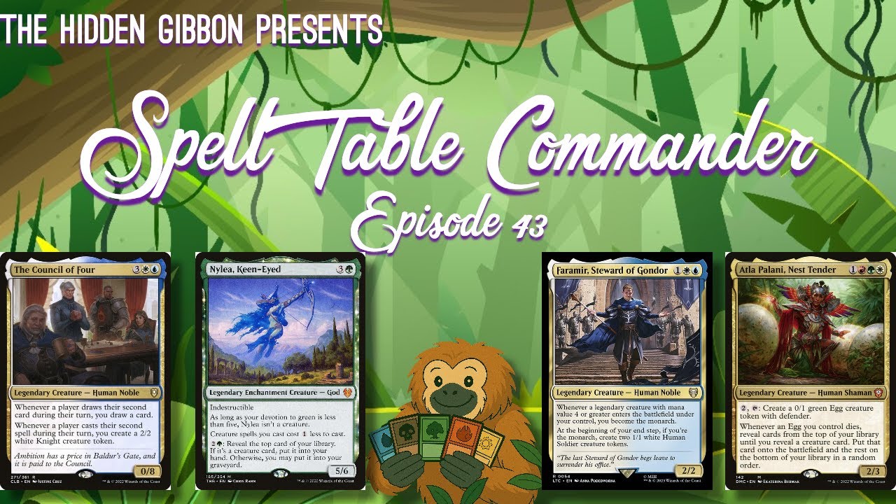 Faramir Vs. Council of Four, Nylea, Atla | MTG SpellTable Commander ...