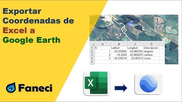 PASAR COORDENADAS DE EXCEL A GOOGLE EARTH✅📌