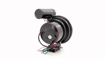 SPECDTUNING DEMO VIDEO  5 INCHES 7 COLOR RPM GAUGE WITH SHIFT LIGHT BLACK