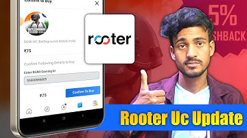 Rooter App Se UC Kaise Le । How To Get UC From Rooter App । BGMI UC । BGMI UC IN Rooter