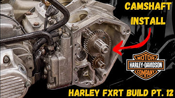 Harley-Davidson FXRT Build (Pt.12) Evolution motor camshaft installation
