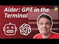 Aider this ai coder can create and update git codebases