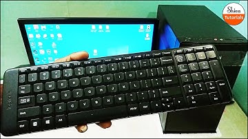 How to connect wireless keyboard to computer, wireless keyboard, computer keyboard, keyboard