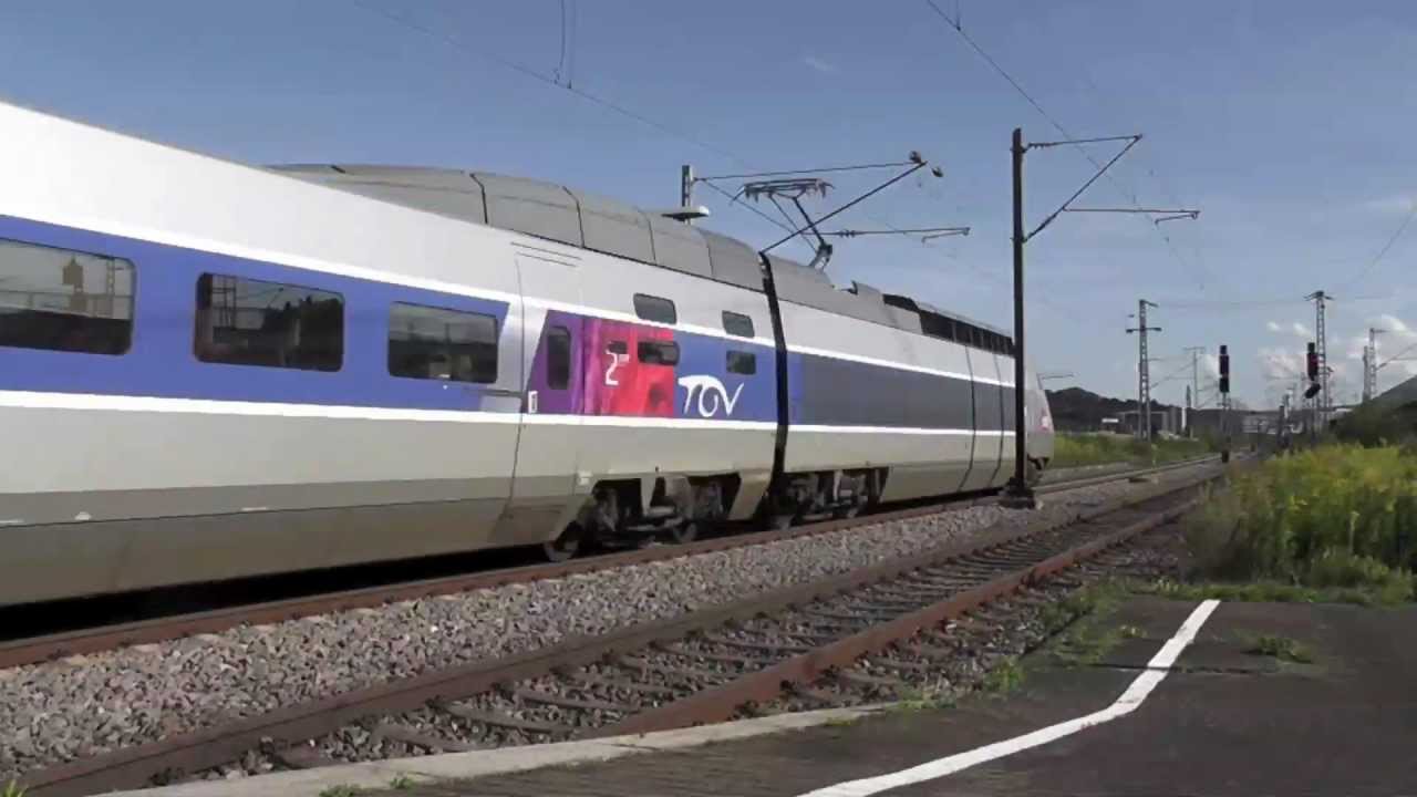 TGV 9572 Stuttgart - Paris - YouTube
