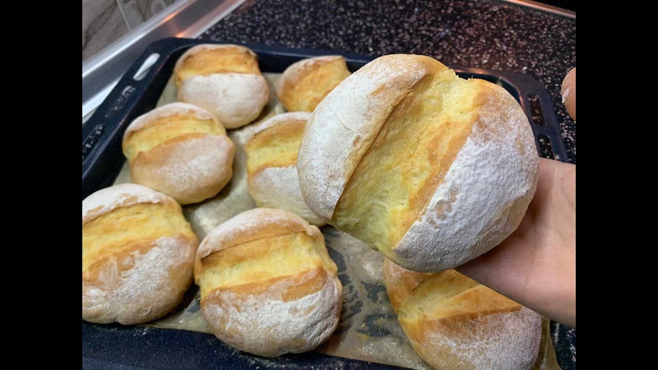 Panini Croccanti fuori Morbidi dentro Ricetta facile e veloce