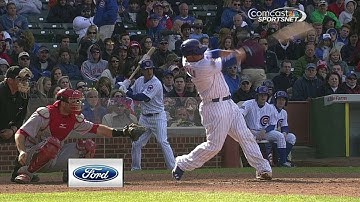 CIN@CHC: Castillo plates a pair with two-run homer