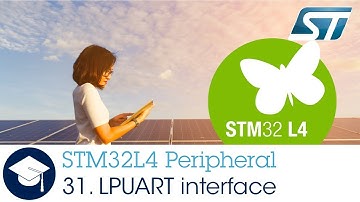 STM32L4 OLT - 31. Peripheral - LPUART interface