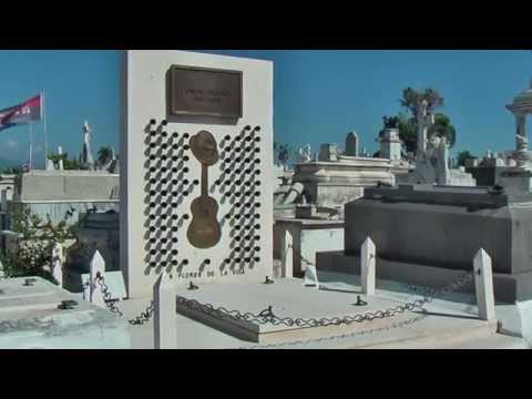 The grave of Compay Segundo in Santiago de Cuba
