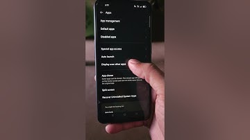 Display over other apps in oppo #shorts