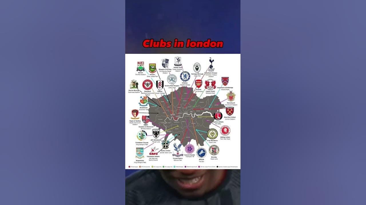ВСЕ ФУТБОЛЬНЫЕ КЛУБЫ ЛОНДОНА🏢 #футбол #клуб #лондон - YouTube