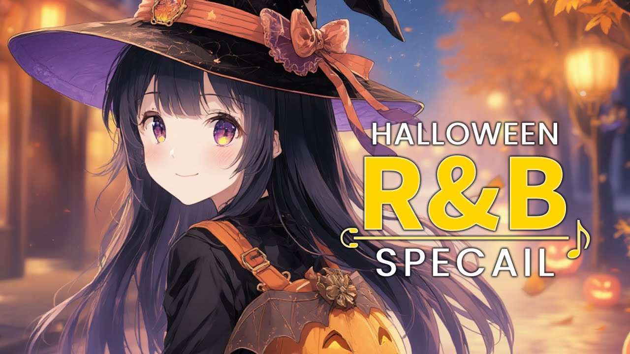 【R&B × J-POP】魔女とカボチャのチル夜🎃｜2025 Halloween Chill R&B Mix for Study & Relax【ハロウィン30分特別篇】