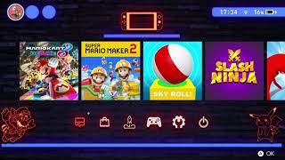 Neon Switch Theme showcase