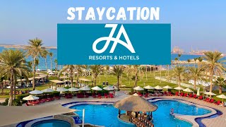STAYCATION AT DUBAI'S LARGEST 5-STAR EXPERIENCE RESORT #resort #uaelife #beachfronthotel #travel