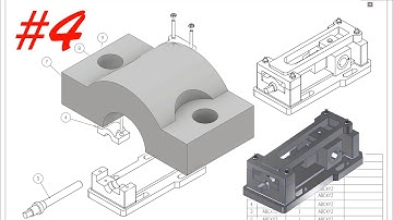 Học inventor cơ bản: Vẽ bô căng đai bằng inventor - Part 4