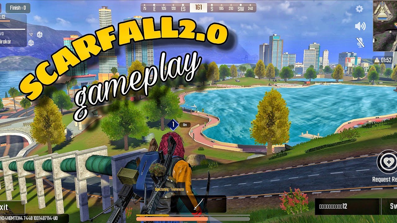 Can I kill🤔5 or above enemy in scarfall2.0 squad game ? Mumbai 🗺️ map