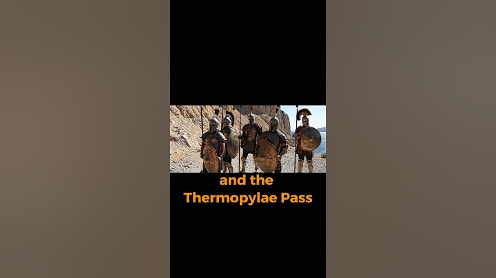 The 300 and the Thermopylae pass. Want to know more about it? ☝️ #history #military #war
