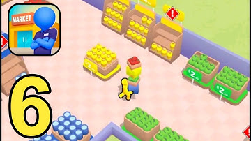 Market Boss - Gameplay Walkthrough Part 6 More Upgrades ( Android,iOS )