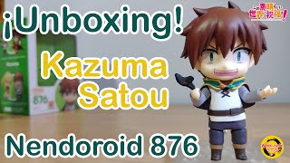 ¡EL HIKIKOMORI QUE LLEGÓ A UN ISEKAI! - Nendoroid Kazuma Satou (Konosuba!)  | ¡Unboxing en español!