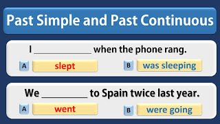 Past Simple or Past Continuous? | English Grammar Quiz 📝 | English Test