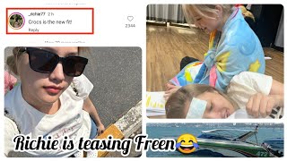 Becky's brother is teasing Freen😂 ||FreenBecky updates