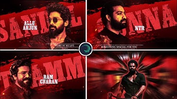 New Trending 3D Title Photo Video editing in Alight Motion cinematic trending video editing  reels