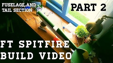 FT Spitfire RC airplane Build Video | Part 2