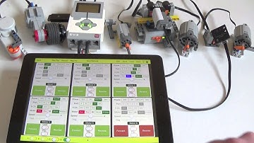 EV3 and iPad controlling Power Functions