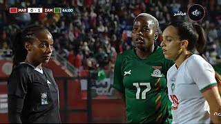 MOROCCO 0-2 ZAMBIA HIGHLIGHTS & GOALS | BARBARA BANDA & COPPER LADIES QUALIFY FOR OLYMPICS 2024