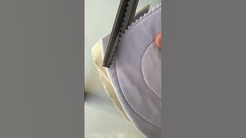 cutting cloth using special scissor #shorts