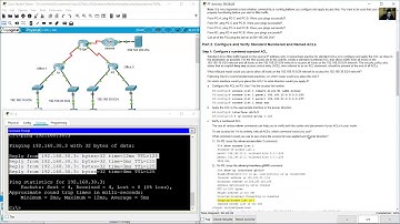 5.2.7 Packet Tracer - Configure and Modify Standard IPv4 ACLs