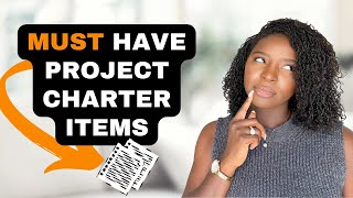 The BEST Project Charter Template for Beginners! | BEST Things to Include  DETAILED