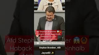 Afd Stephan Brandner 😱🙆🏿 Haback erhält dreieinhalb Millionen Euro im vergangenen Jahr -  Afd