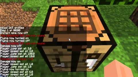 Minecraft - having fun with Single Player Commands and the YOGBOX