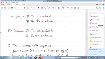 6-UPDATED RADIX AND DIMINISHED RADIX COMPLEMENT IN LOGIC DESIGN