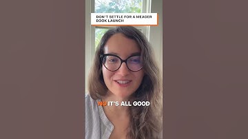 Don’t Settle for a Meager Book Launch #substack #shorts